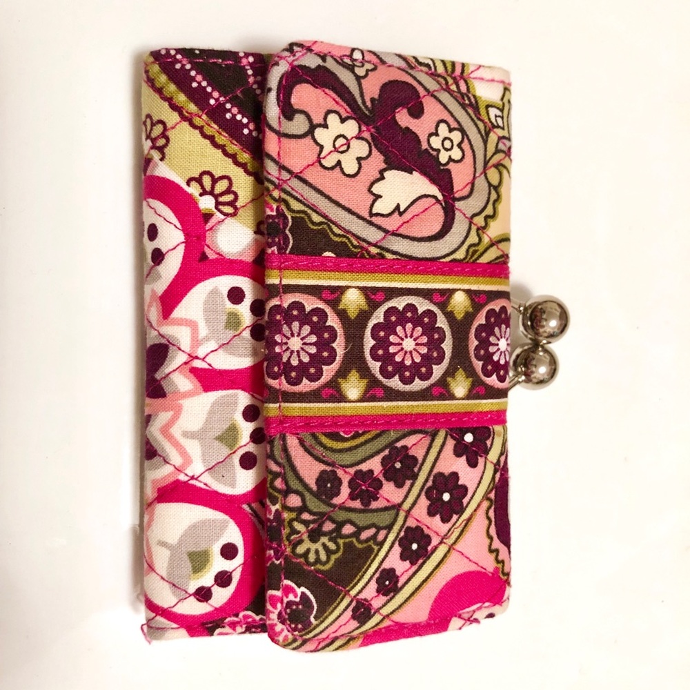 Vera Bradley wallet with coin purse